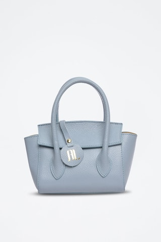 Leren Handtas - Blauw