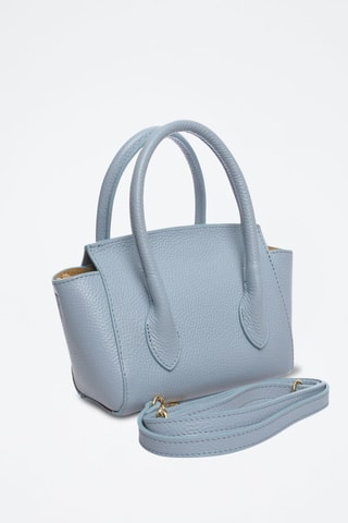 Leren Handtas - Blauw