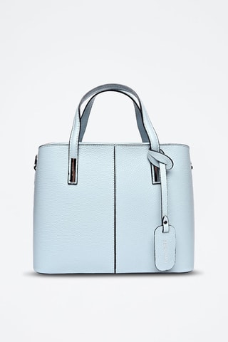 Leren Handtas - Blauw