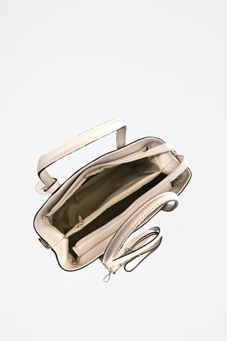 Leren Handtas - Beige