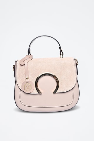 Leren Handtas - Luisa Vannini - Rood