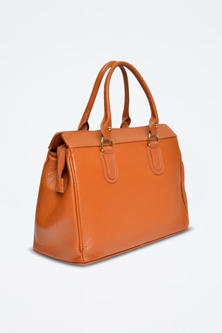 Leren Handtas - Roberta M - Bruin