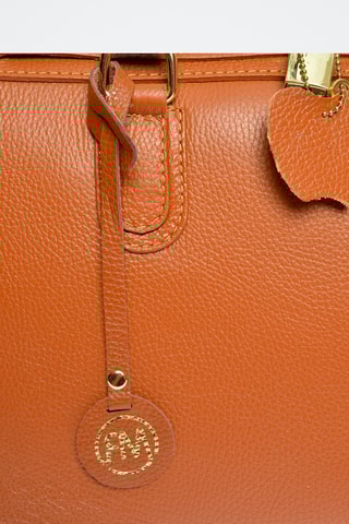 Leren Handtas - Roberta M - Bruin