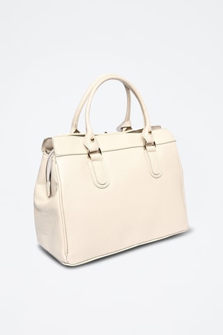 Leren Handtas - Roberta M - Beige