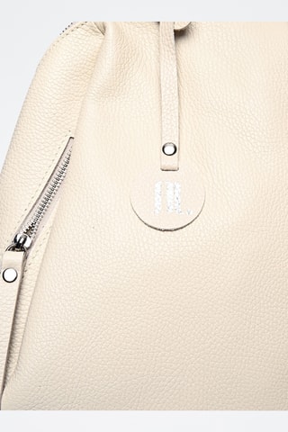 Leren Rugtas - Anna Luchini - Beige