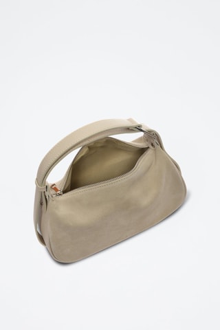 Leren Handtas - Beige