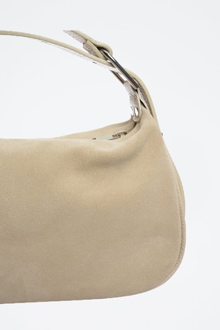 Leren Handtas - Beige