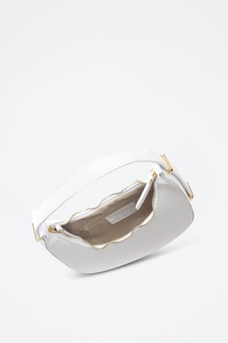 Leren Handtas - Carla Ferreri - Wit