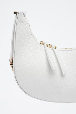 Leren Handtas - Carla Ferreri - Wit