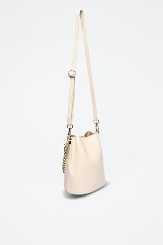 Leren Buideltas - Luisa Vannini - Beige