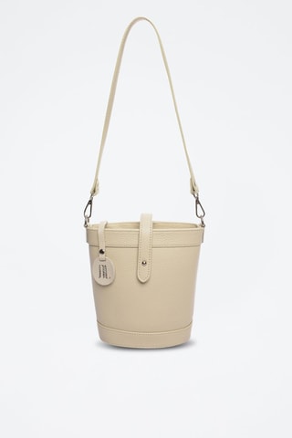Leren Handtas - Beige