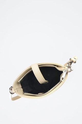 Leren Handtas - Beige