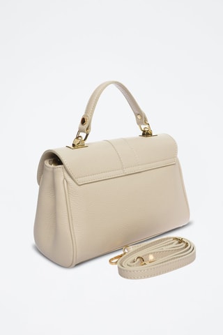 Leren Handtas - Beige