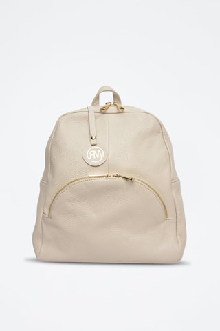 Leren Rugtas - Beige