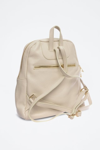 Leren Rugtas - Beige