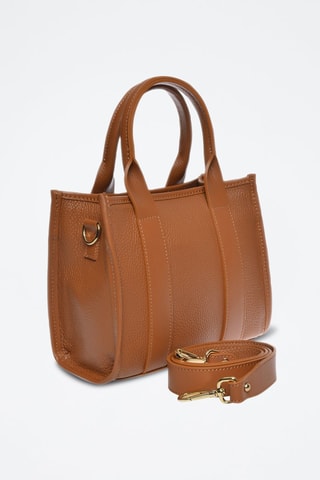 Leren Handtas - Bruin