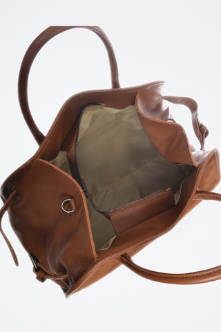 Leren Handtas - Bruin