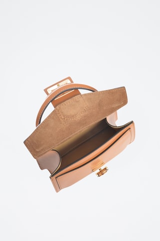 Leren Handtas - Carla Ferreri - Bruin