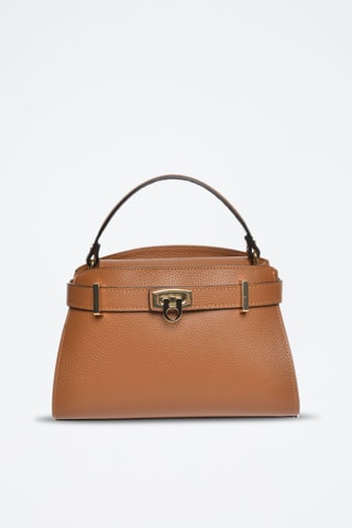 Leren Handtas - Bruin