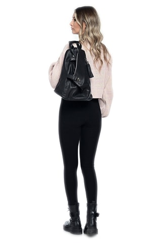 Leren Rugtas - Isabella Rhea - Zwart