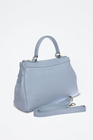 Leren Handtas - Blauw