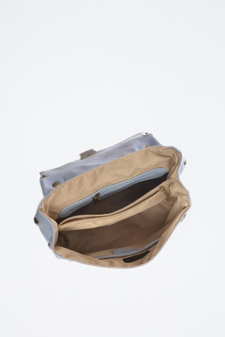 Leren Handtas - Blauw