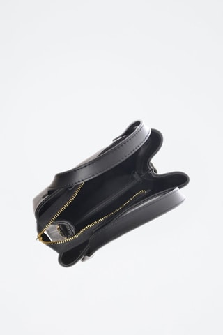 Leren Handtas - Wit en zwart