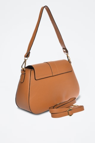 Leren Handtas - Luisa Vannini - Bruin