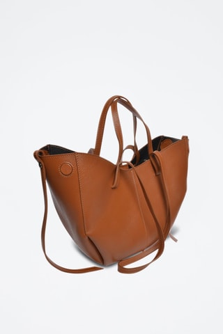Leren Shopper - Bruin