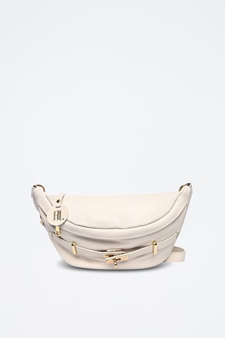 Leren Schoudertas - Rood Anna Luchini - Beige