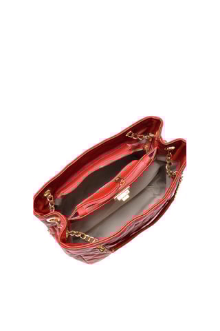 Leren Handtas - Rood