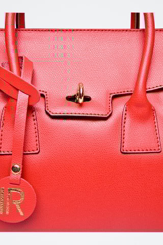 Leren Handtas - Isabella Rhea - Rood