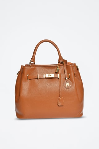 Leren Handtas - Bruin