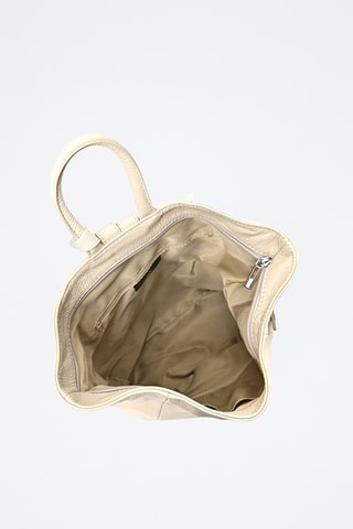 Leren Rugtas - Anna Luchini - Beige
