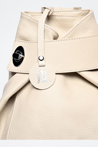 Leren Rugtas - Anna Luchini - Beige