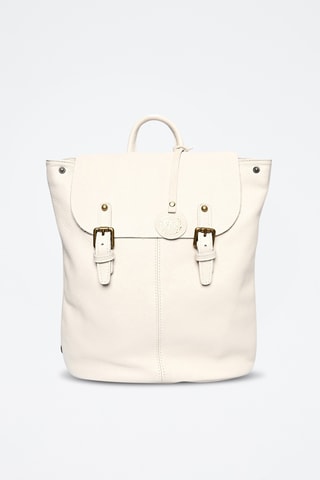 Leren Rugtas - Luisa Vannini - Beige