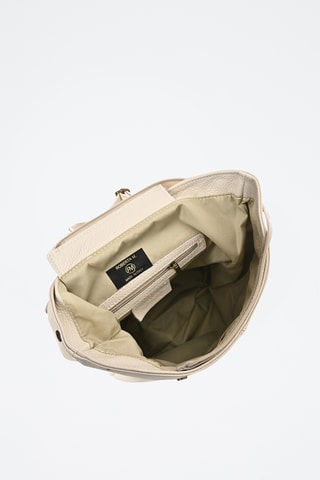 Leren Rugtas - Luisa Vannini - Beige