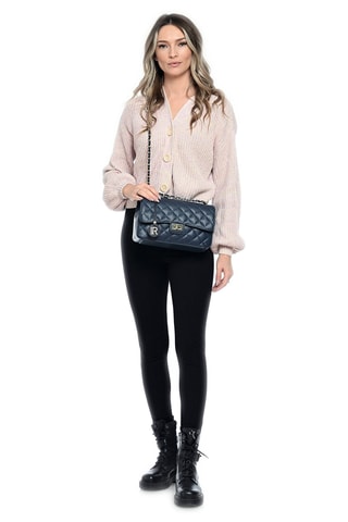Leren Handtas - Isabella Rhea - Blauw