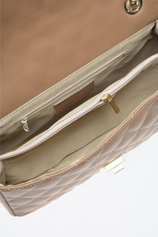Leren Handtas - Isabella Rhea - Beige