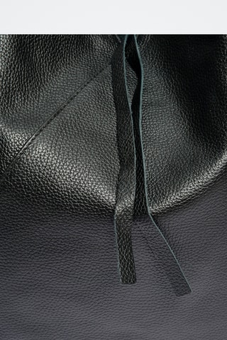 Leren Shopper - Zwart