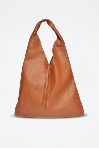 Leren Shopper - Bruin