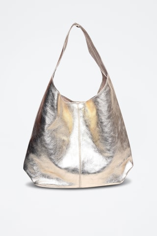 Leren Shopper - Luisa Vannini - Goudkleurig