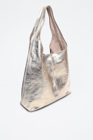 Leren Shopper - Luisa Vannini - Goudkleurig