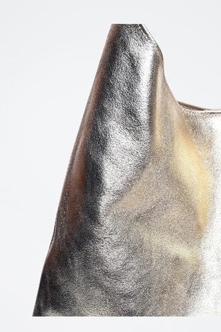 Leren Shopper - Luisa Vannini - Goudkleurig