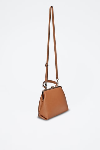 Leren Handtas - Roberta M - Bruin