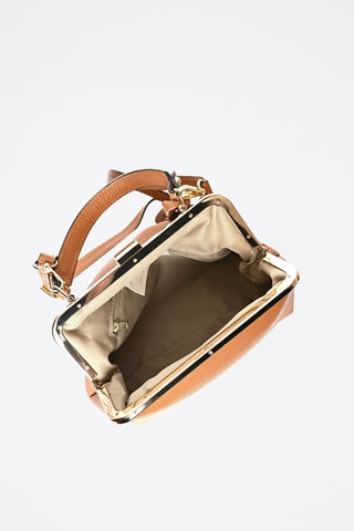 Leren Handtas - Roberta M - Bruin