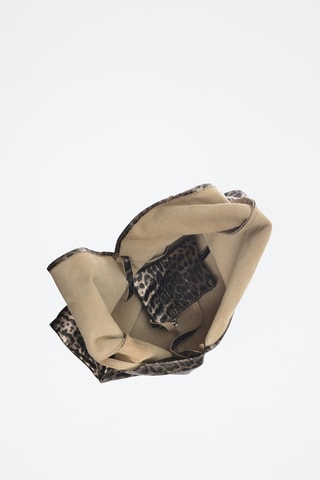 Leren Shopper - Carla Ferreri - Goudkleurig