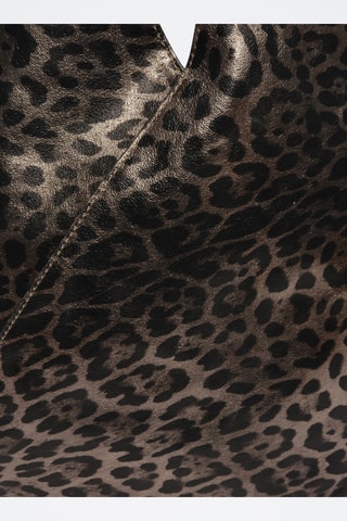 Leren Shopper - Carla Ferreri - Goudkleurig