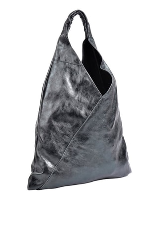Leren Shopper - Zwart