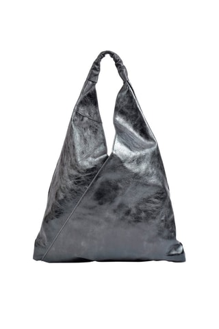 Leren Shopper - Zwart